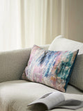 John Lewis Fresco embroidered fabric cushion in multi, UK version