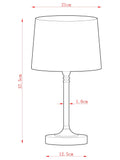 John Lewis Isabel touch table lamp large, UK version