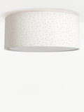 John Lewis Alice semi flush ceiling light natural linen 33cm (British brand)