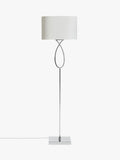 John Lewis Tom floor lamp chrome finish, imported from the UK
