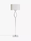 John Lewis Tom floor lamp chrome finish, imported from the UK