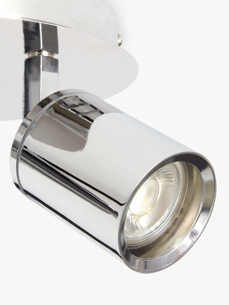 John Lewis Andorra LED ceiling light chrome 3 arm - British product