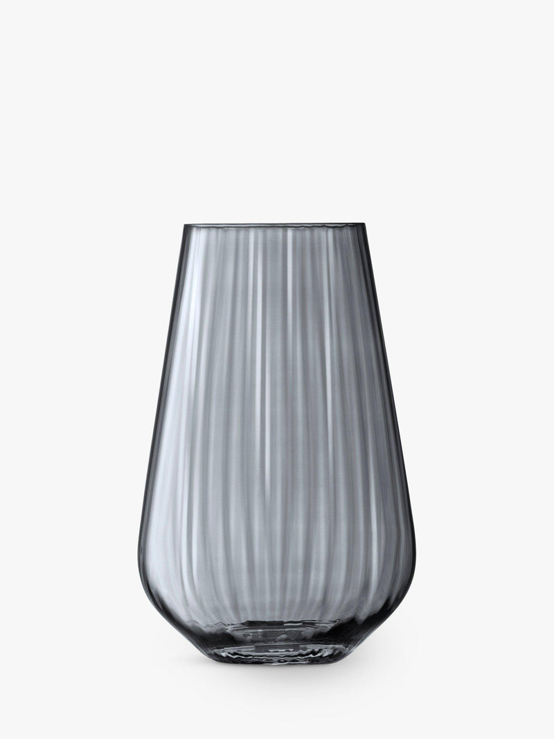 LSA International lantern vase zinc lustre H28cm, UK version