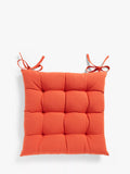 John Lewis Plain Seat Pad 43x43cm