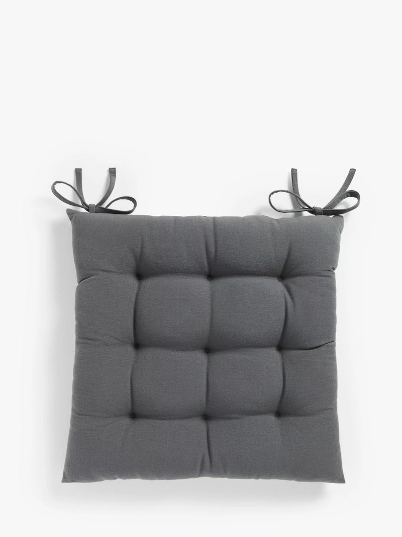 John Lewis Plain Seat Pad 43x43cm