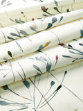 John Lewis Nerine furnishing fabric cotton linen floral pattern (British brand)