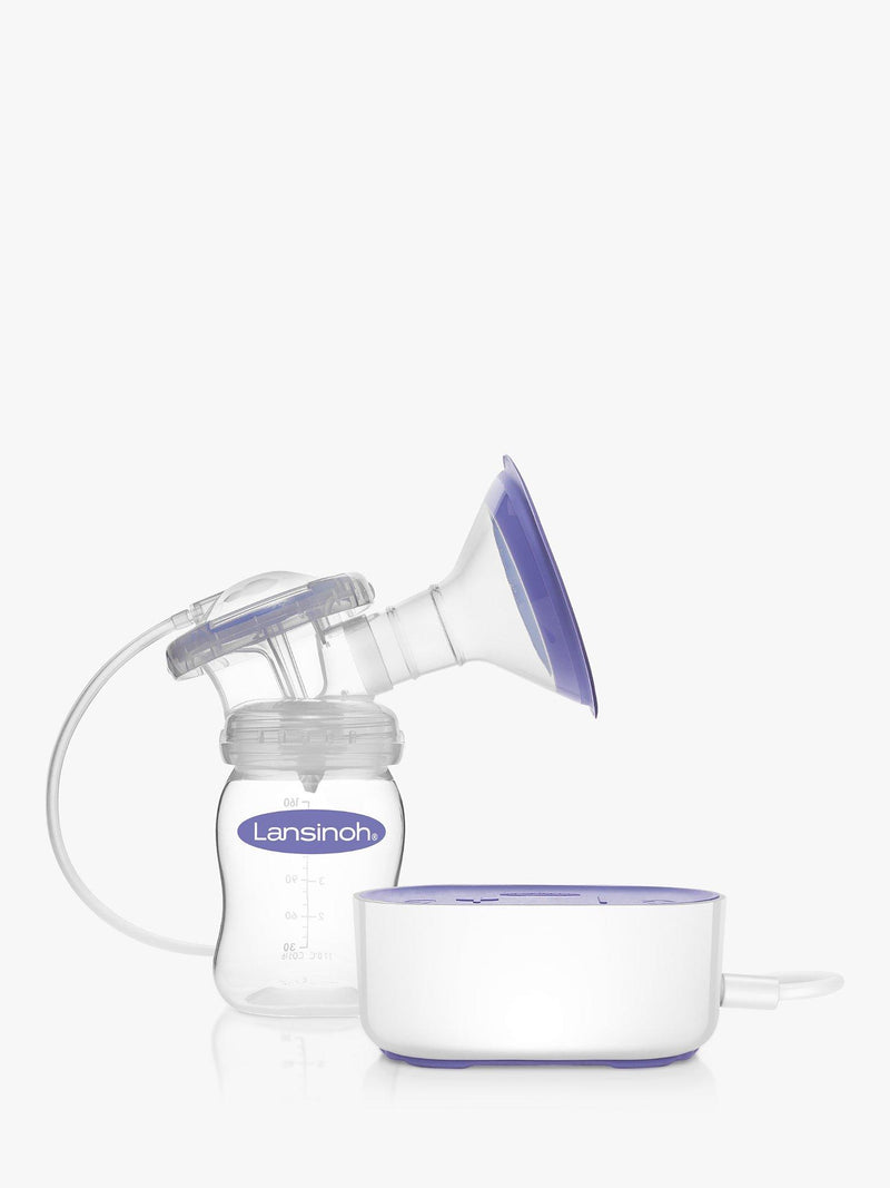 Lansinoh compact single electric breast pump, UK version