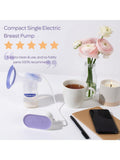 Lansinoh compact single electric breast pump, UK version