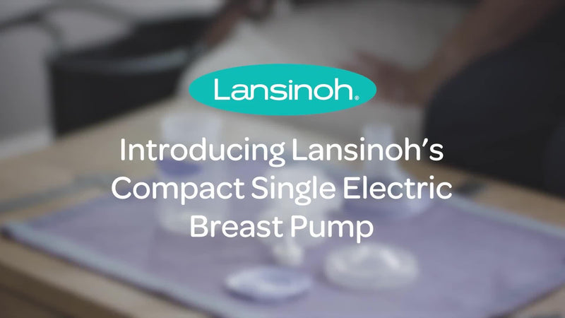 Lansinoh compact single electric breast pump, UK version