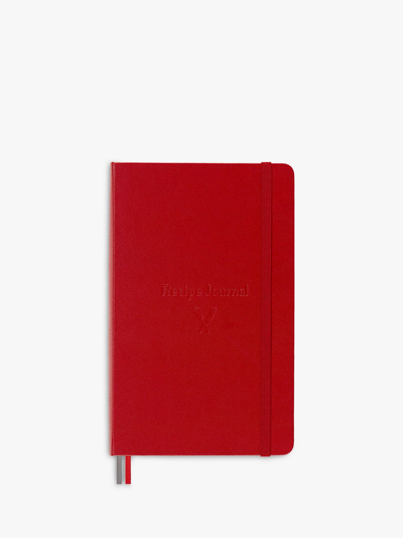Moleskine Passion Recipe Journal with themed sections, imported from the UK