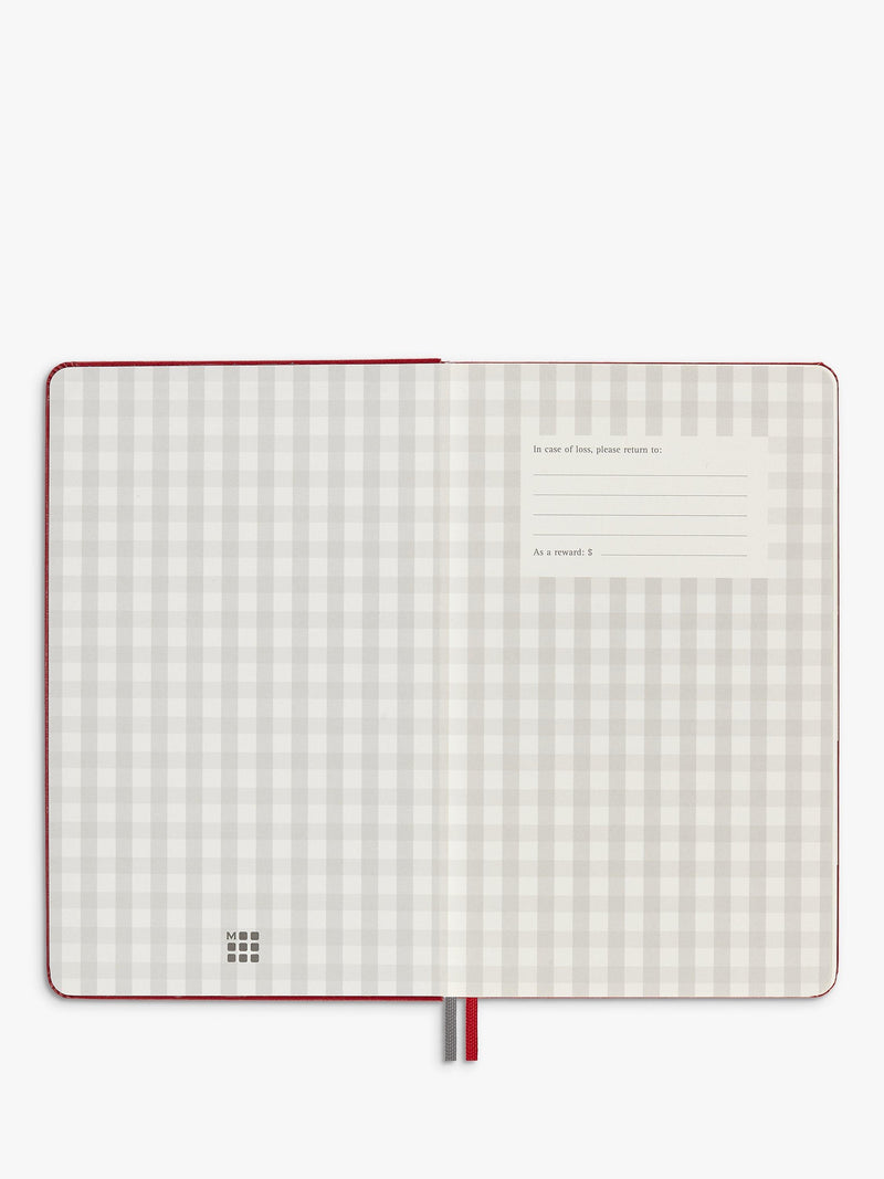 Moleskine Passion Recipe Journal with themed sections, imported from the UK