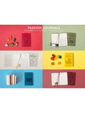 Moleskine Passion Recipe Journal with themed sections, imported from the UK