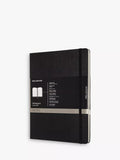 Moleskine Professional Extra Large Journal black lined notebook, imported from the UK