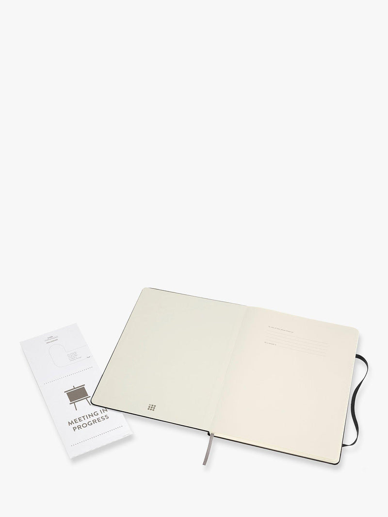 Moleskine Professional Extra Large Journal black lined notebook, imported from the UK