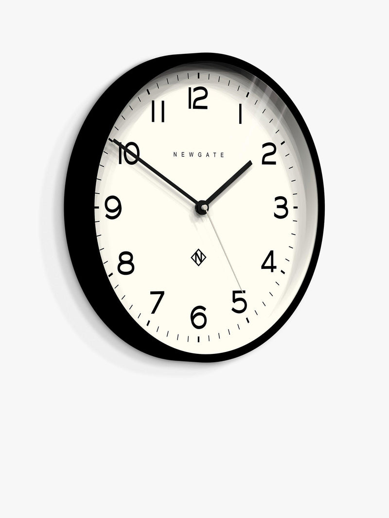 Newgate Clocks Echo analogue wall clock 37cm, UK version