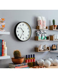 Newgate Clocks Echo analogue wall clock 37cm, UK version