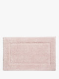 John Lewis Micro-Fresh Deep Pile Bath Mat, Pale Pink, Medium (L50 x W80cm)