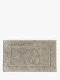 John Lewis Micro-Fresh Deep Pile Bath Mat, Smoke Grey, Medium (L50 x W80cm)