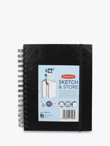 John Lewis Derwent A5 Sketch & Store Wire Bound Sketchbook- Buy online at McGrocer