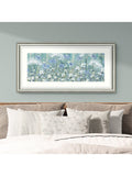 John Lewis framed print Lavender Daisy Meadow 55.5x110.5cm, UK version