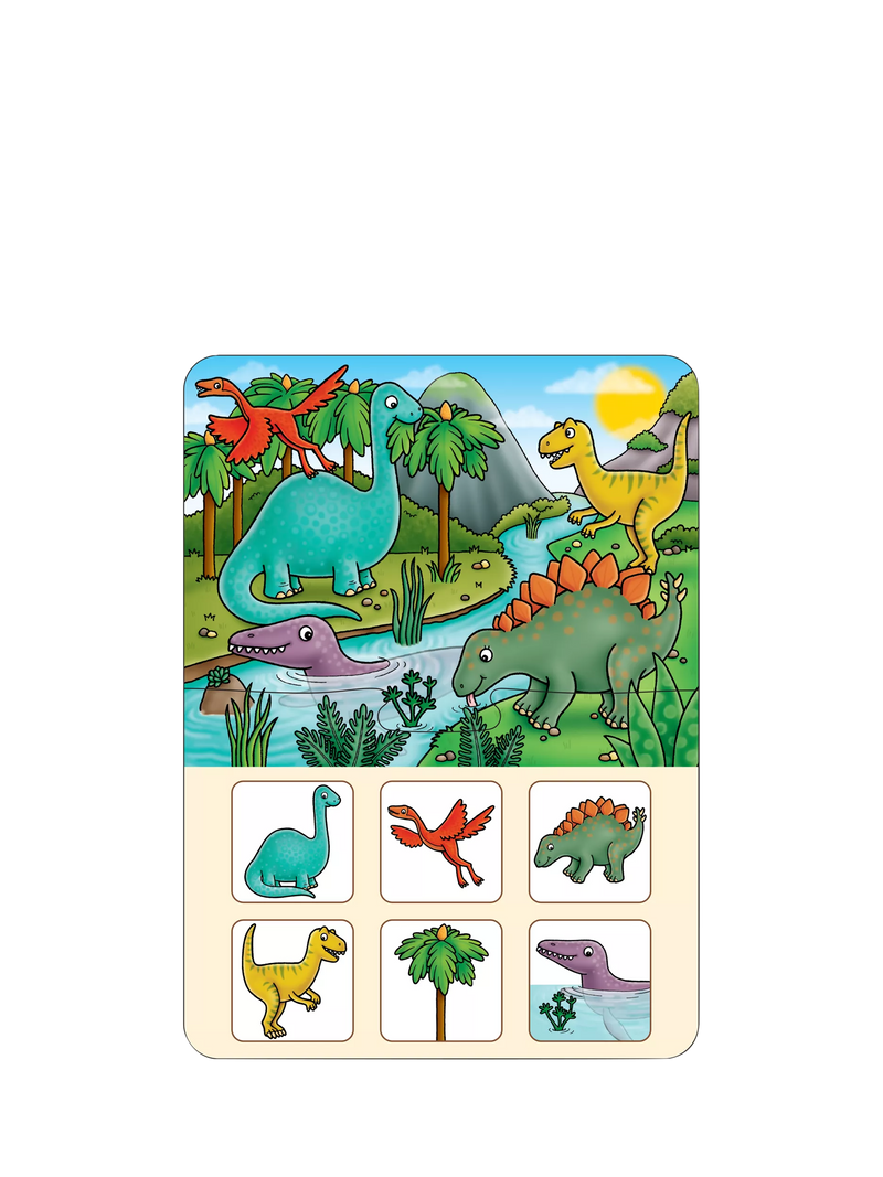 Orchard Toys Dinosaur Lotto matching memory game, UK version