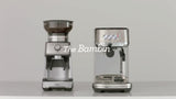Sage Bambino Plus coffee machine brushed stainless steel, imported from the UK