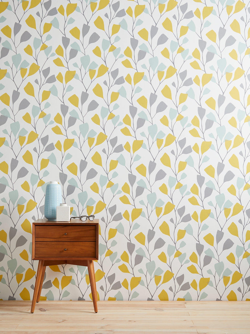 John Lewis Ines Wallpaper Multi 10m roll, UK version