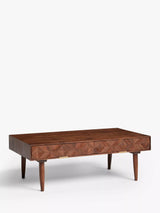 John Lewis John Lewis + Swoon Franklin Coffee Table, Brown- Buy online at McGrocer