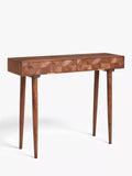 Swoon Franklin console table with two drawers, imported from the UK