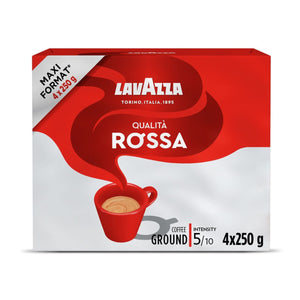 Lavazza Qualita Rossa Ground Coffee 4 x 250g