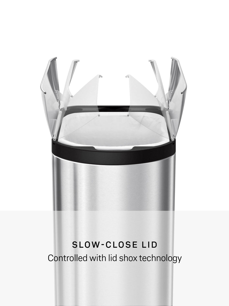 simplehuman Butterfly Pedal Bin 18L (British brand)