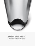 simplehuman Butterfly Pedal Bin 18L (British brand)