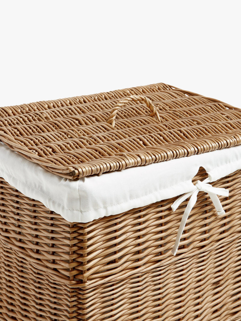 John Lewis wicker laundry basket - British product