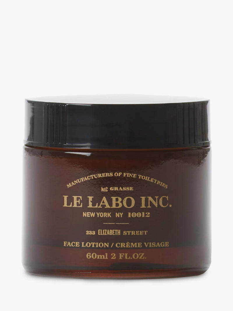 Le Labo plant-based face lotion with shea butter, 60ml jar, UK version