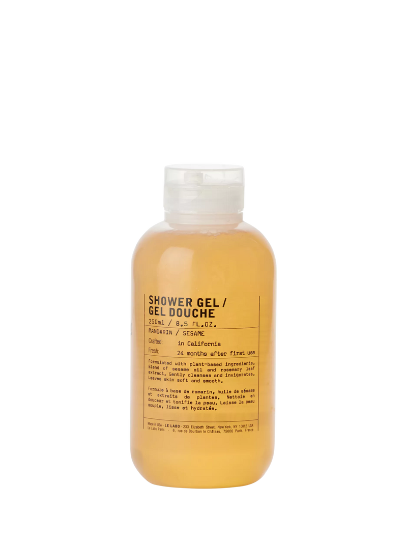 Le Labo mandarin shower gel 250ml, UK version
