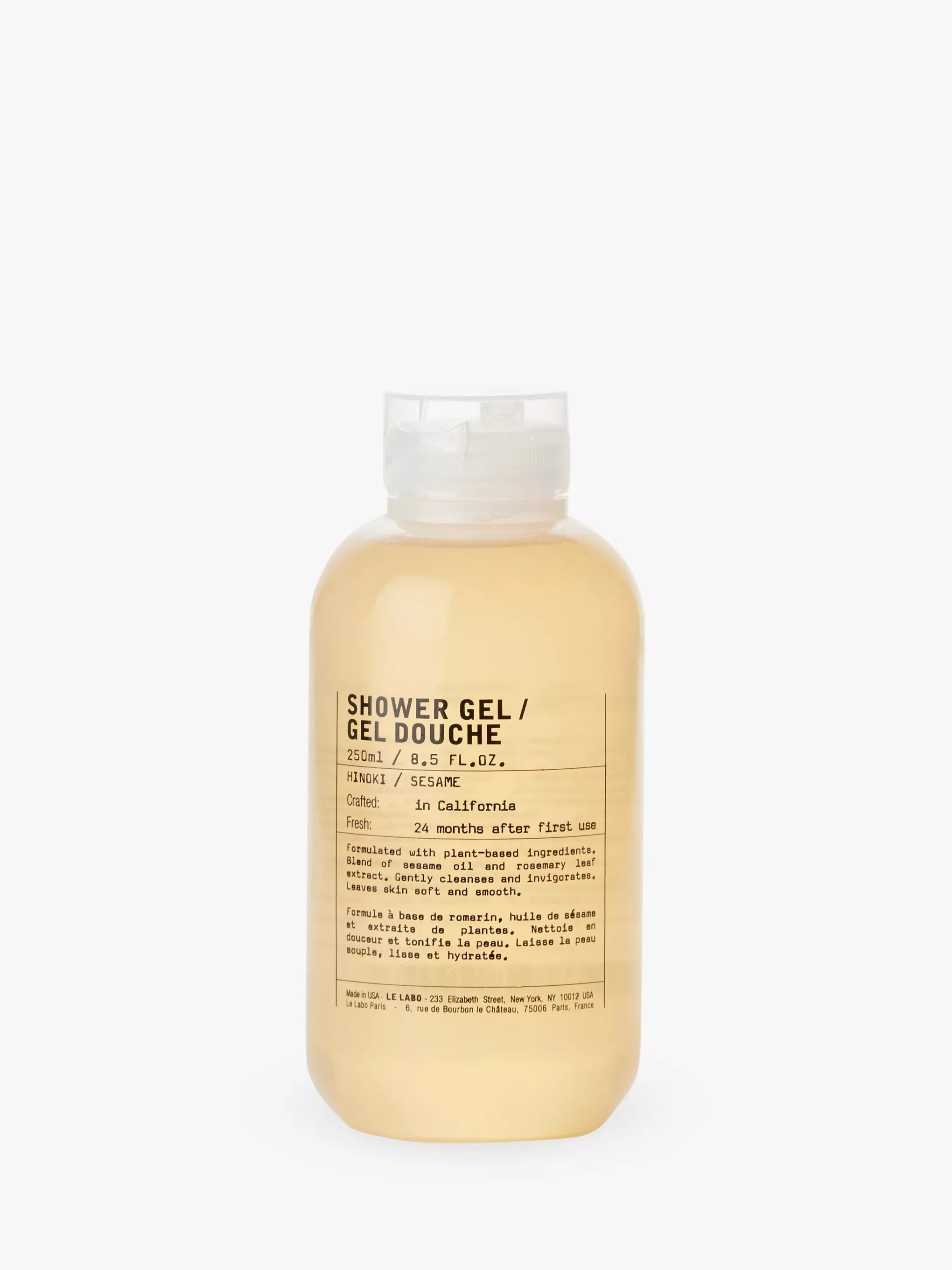 Le Labo Hinoki Shower Gel, 250ml - McGrocer