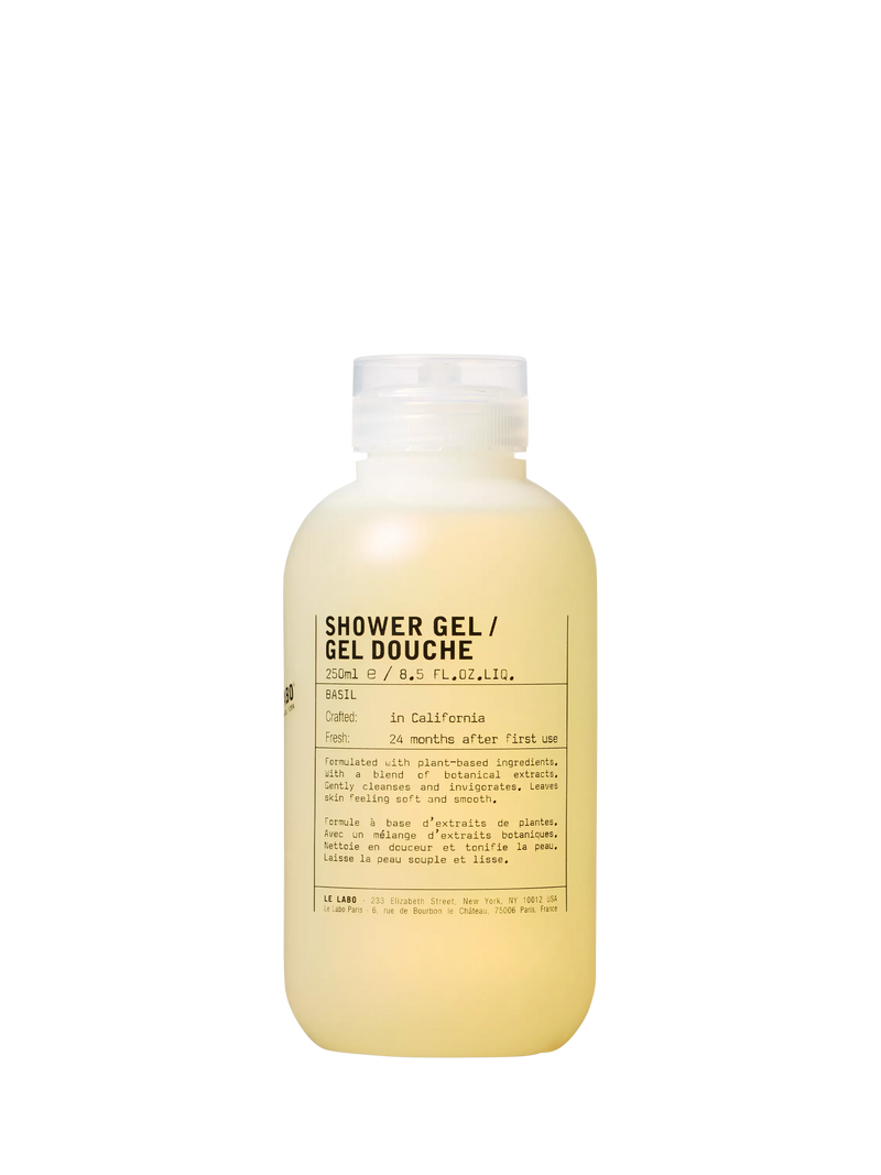 Le Labo basil and verbena shower gel 250ml, UK version