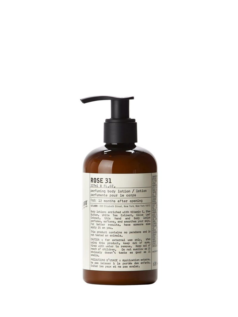 Le Labo Rose 31 perfuming body lotion 237ml, UK version