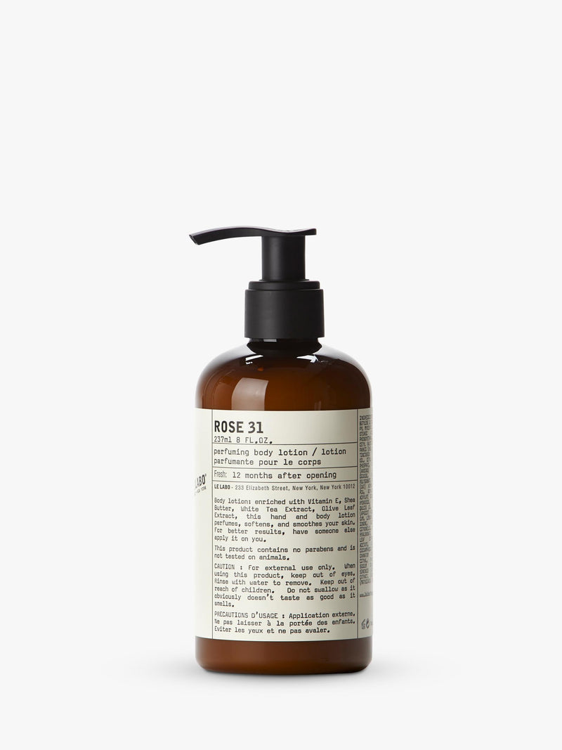 Le Labo Rose 31 perfuming body lotion 237ml, UK version