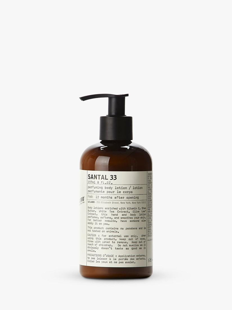 Le Labo Santal 33 perfuming body lotion 237ml, UK version