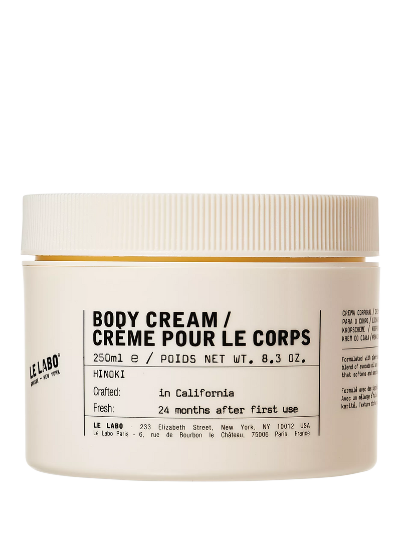 Le Labo Body Cream 250ml Hinoki scent, UK version