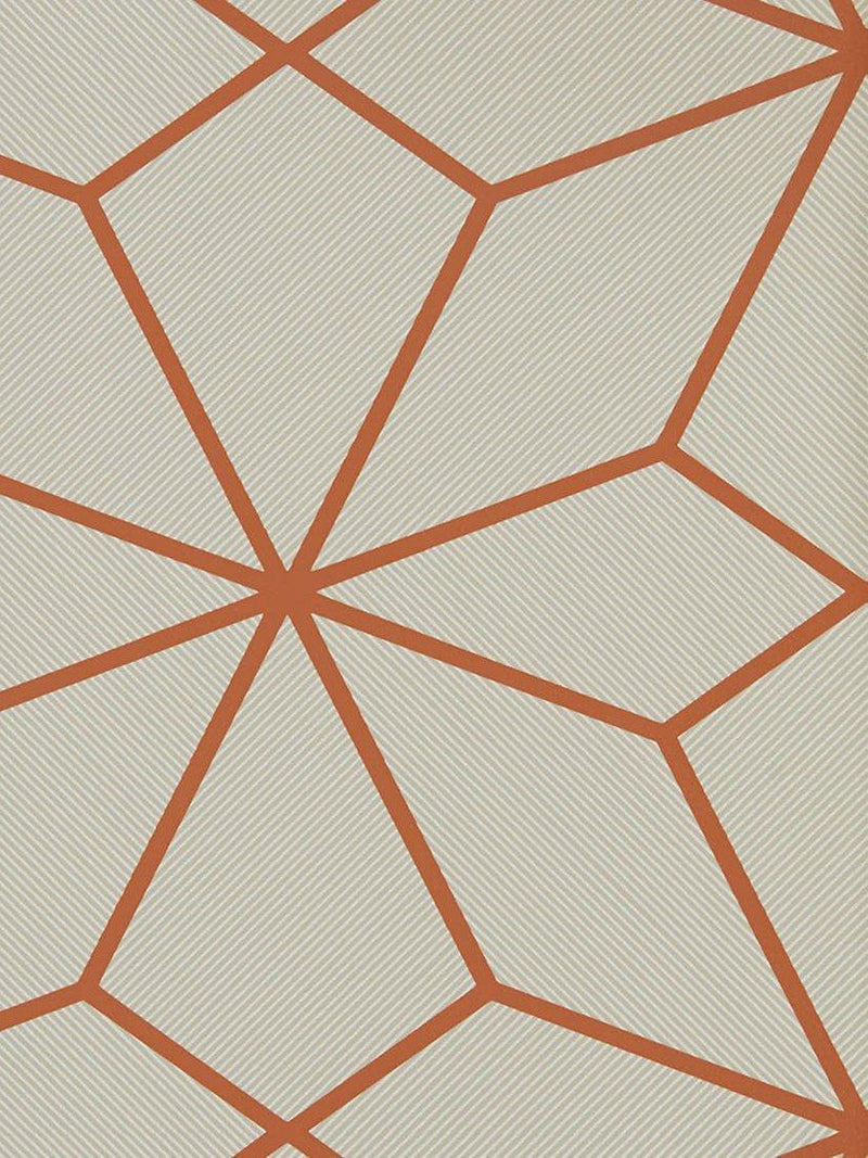 Harlequin Axal wallpaper with large scale geometric design, UK version