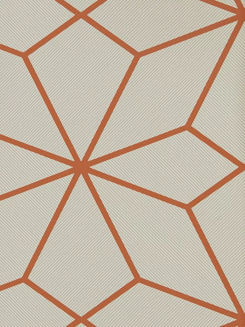 Harlequin Axal wallpaper with large scale geometric design, UK version