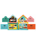 Nosy Crow Alphabet Street board book, imported from the UK
