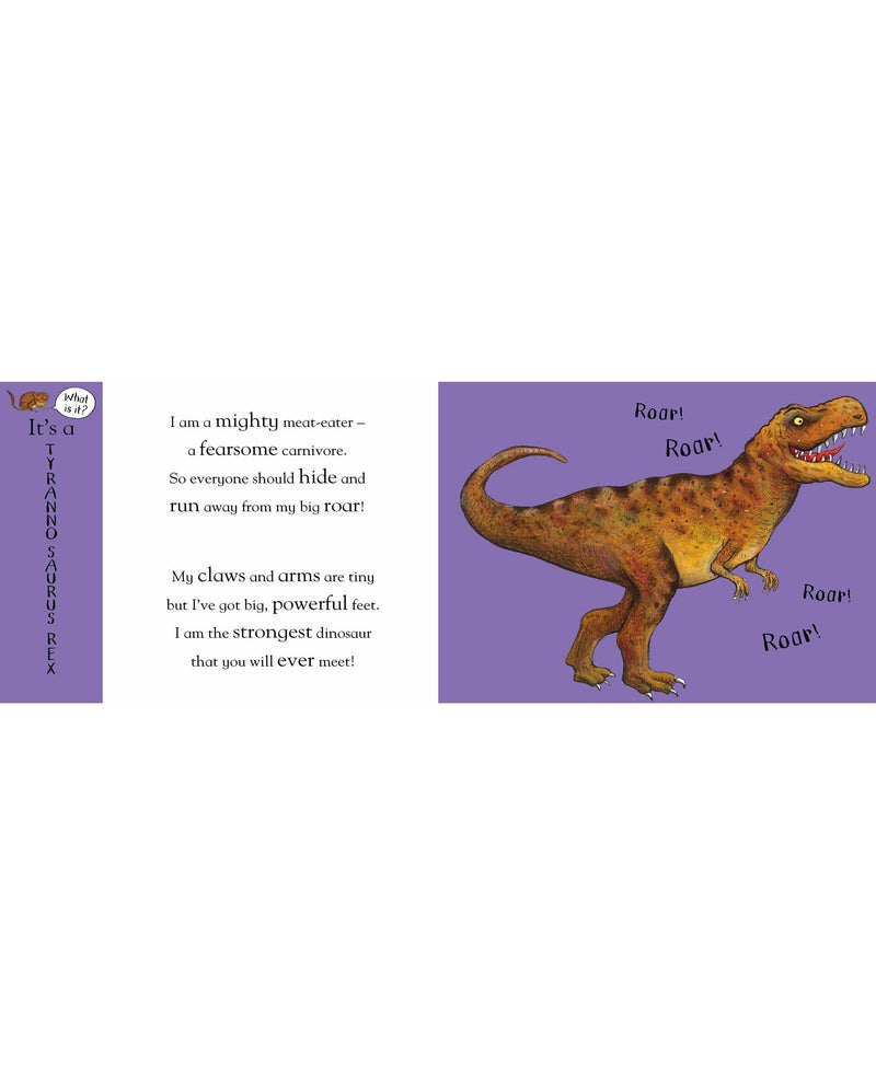 Nosy Crow Flip Flap Dinosaurs children's activity book, UK version