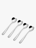 Alessi Heart Teaspoon Set in silver - British product