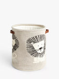 John Lewis lion knitted storage basket natural - British product