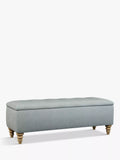 John Lewis Rouen Upholstered Ottoman Storage Box, Extra Large
