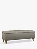 John Lewis Rouen Upholstered Ottoman Storage Box, Extra Large