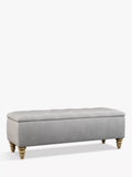 John Lewis Rouen Upholstered Ottoman Storage Box, Extra Large